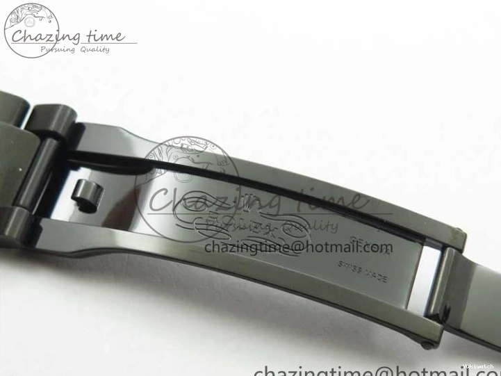 All Markers A3235 on Oyster Bracelet 41 Black Dial Black PVD Best Edition VRF Diamonds DateJust PVD 0128